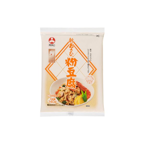 Asahi Matsu Foods New Asahi Flour Tofu, 4.9 oz (140 g) x 5 Packs