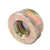 M10 x 1.25 Flange Nut Left Hand Thread Blade Screw Thread Trimmer Blade Nut Universal for String Trimmer Brush Cutter Replacement