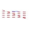 KnitPro Knitting Pins: Double-Ended:, Metal, Sienna, 3.5mm