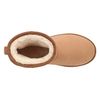 CLPP'LI Womens Classic Mini Winter Snow Boots - Tan - 8