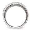 Chisel Stainless Steel Polished Ring SR285