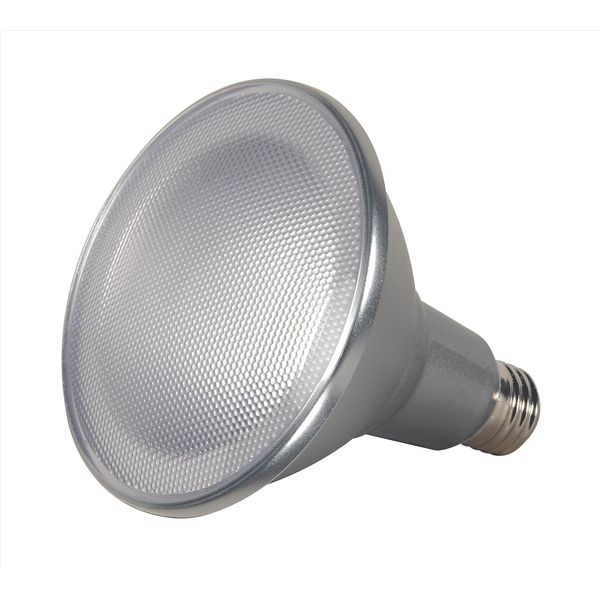 Satco S9444 Par38 LED 5000K 25' Beam Spread Medium Base Light Bulb, 15W