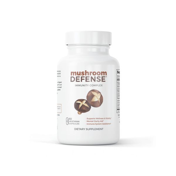 Mushroom Defense Immunity Complex 60 Vegetarian Capsules