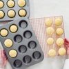 YSAMAX Non-Stick Sturdy 12 Cupcake Baking Muffin Tray, Innovative Baking Solutions, Elevate Your Baking, Pudding Baking Pan, Space Saving Design, (1PCS)