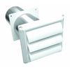 Lambro White 4-inch Plastic Louvered Vent (267W)
