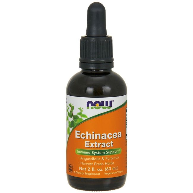 NOW Foods Echinacea Extract Liquid, 2 fl. oz.