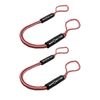 Extreme Max 3006.2747 BoatTector Bungee Dock Line Value 2-Pack - 5', Red/White