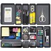 Kutesna 15 PCS Interlocking Desk Drawer Organiser Separator for Office,Bathroom,Kitchen,Makeup