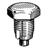Magnetic Drain Plug 1/2" Double Oversize W/Gskt