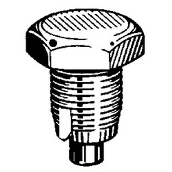 Magnetic Drain Plug 1/2" Double Oversize W/Gskt