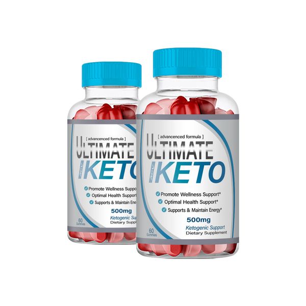 Ultimate Keto - Ultimate Ketogenic Apple Cider Vinegar Gummies (2 Pack)