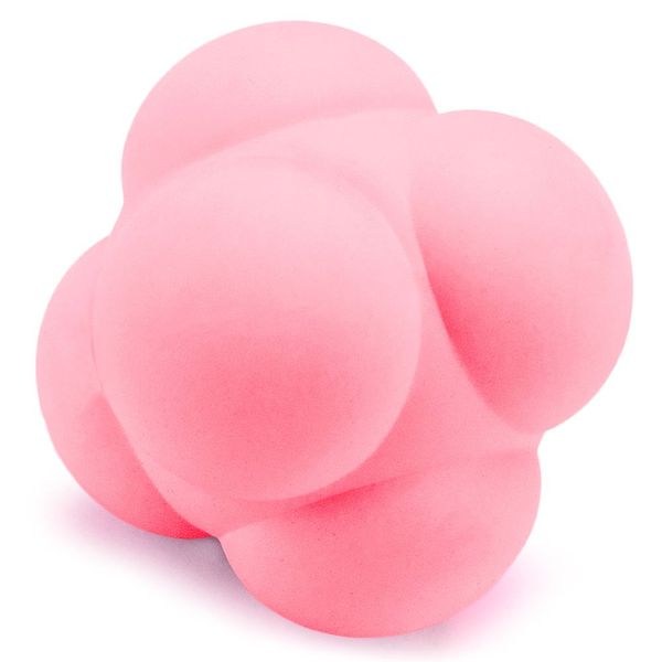 Hi-Bounce Reaction Ball Agility Trainer by Crown Sporting Goods (Pink), 2.75