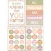 Teacher Created Resources Terrazzo Tones Positive Practices Small Poster Pack (TCR7232)