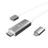 J5 create JCC155G USB-C to 4K60 HDMI & PD Charging Converter Cable