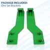Tractor Loader Quick Tach Weld On Mounting Brackets For John Deere Steel Pair