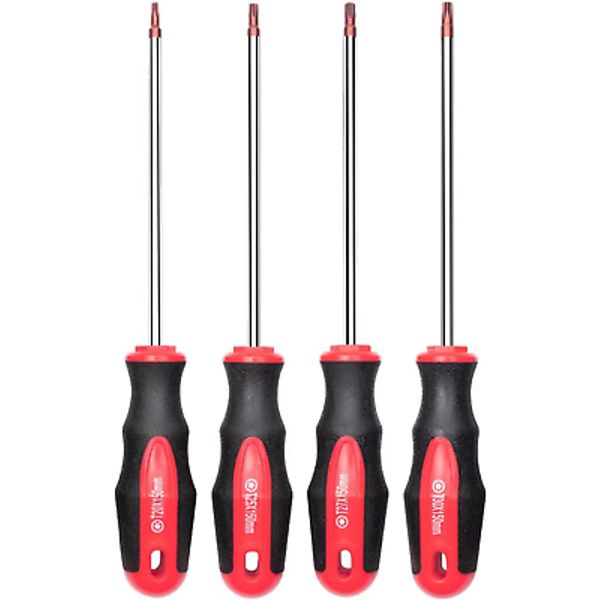 ROTATION 4PCS Magnetic Tip Torx Screwdriver Set, 4 Torx Star Screwdrivers, T20,