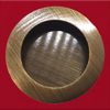 Universal Hardware 40mm Finger Pulls Handle Recessed Edge Flush Fitting Pocket Insert Wardrobe Sliding Doors (Bronze)