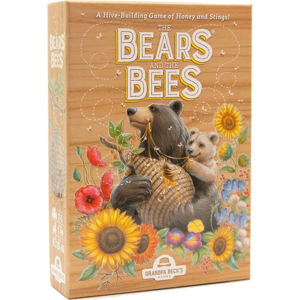 Grandpa Beck's Games The Bears and The Bees | Strategic Tile Laying Card Game for Kids, Teens, & Adults | from The Creators of Cover Your Assets | 2-5 Players 7+