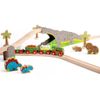 Bigjigs Rail Wooden Bronto Riser - Other Major Wood Rail Brands are Compatible