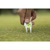 (1) Callaway 4-function Golf Green DIVOT Tool Set Ball Marker Club Brush