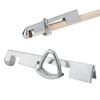 Pool or Snooker Cues Aluminum 2 Piece Durable Clamp Tool for Replacing Cue Tips