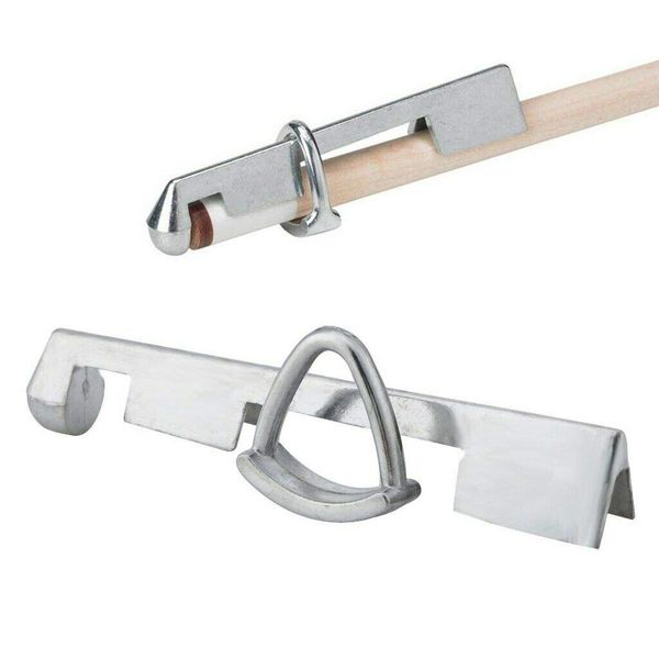 Pool or Snooker Cues Aluminum 2 Piece Durable Clamp Tool for Replacing Cue Tips