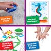 Crayola 541092 Waterless Solid Enogu Drawing Set, 5 Colors, Drawing Sheet, 20 Sheets