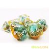 Bescon BeachTime Dice Set, Novelty RPG 7-dice Set in Brick Box Packing