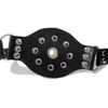 Breathable Open Mouth Ball Gag with Padlock