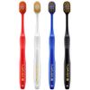 Ebis Premium Care Toothbrush, Toothbrush, 6 Rows, Regular, Especially Soft, Set of 3, Assorted Colors