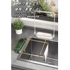 Kitchen Drain [Improved Fixation] Authentic Kitchen Drain Neo No Triangle Corner Net, Triangular Corner Rack, Food Garbage with 100 Nets (White)