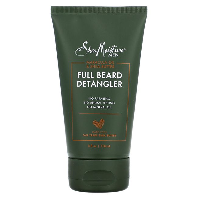 Men, Full Beard Detangler, Maracuja Oil & Shea Butter, 4 fl oz (118 ml)