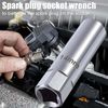 2pcs Spark Plug Socket Set, Strong 16mm Spark Plug Socket and 14mm Spark Plug Socket for Effortless Engine Maintenance, Durable, Precision Spark Plug Socket