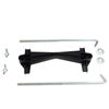 Rubber Battery Hold Down Kit, Universal Efficient Battery JBolt, Easy to Use Car Complete