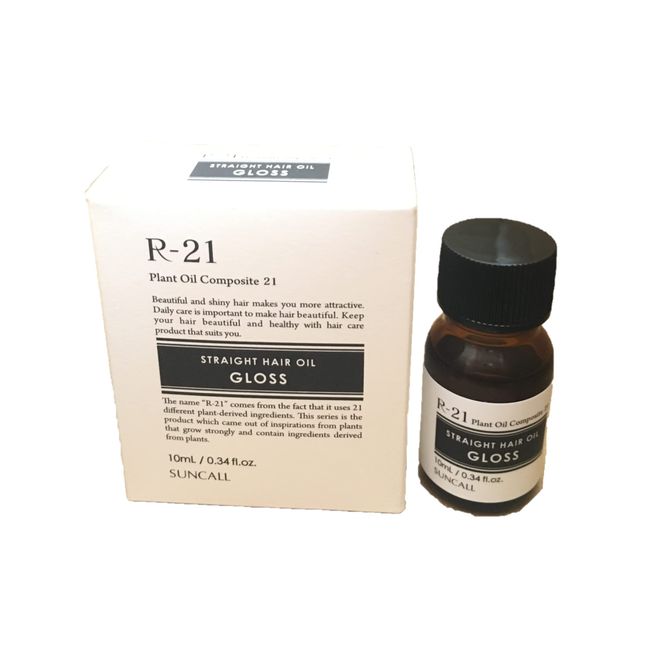 R-21 Straight Hair Oil, Gloss 10ml