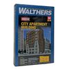 Walthers Trainline City Apartment Building - Kit Train Collectable Train
