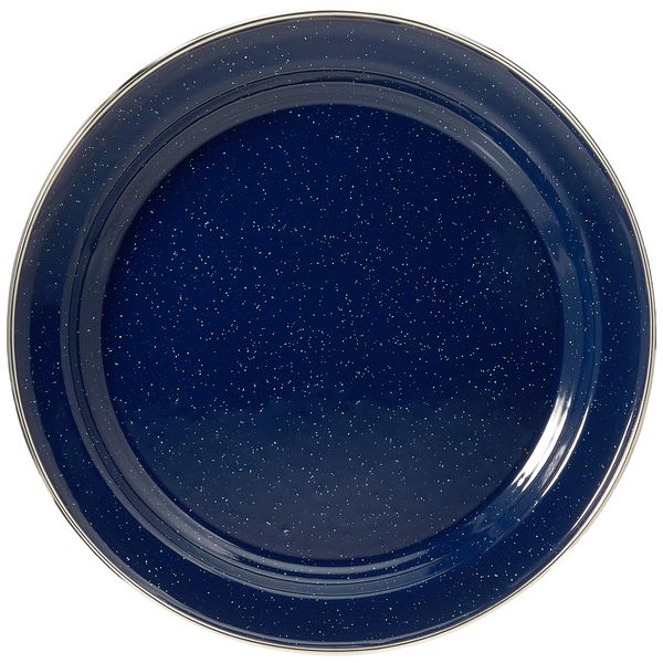 Relags Emaille Teller, blue, 26 cm