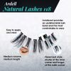 Ardell Natural Lashes False Eyelashes 118 Black (4 pack)