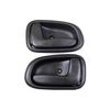 PT Auto Warehouse TO-2522G-DP - Inside Interior Inner Door Handle, Gray - Left/Right Pair