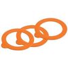 Kilner Replacement Rubber Seals - Orange 6 Piece (652322)