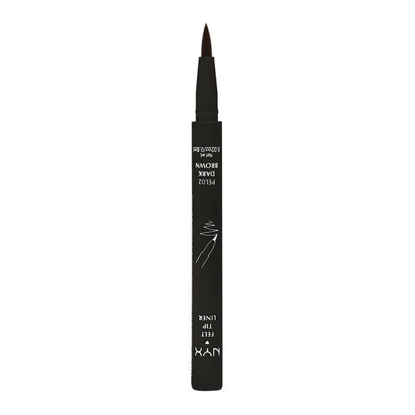 NYX Cosmetics Pen Eyeliner - Dark Brown