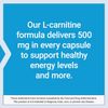 Life Extension L-Carnitine 500mg 30 VegCap - 2 PACK