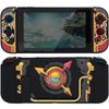 TIKOdirect Protective Case for Switch, Soft Protective Cover with Cool Pattern Design Anti-Scratch Shockproof and Grip Case for Switch, Black