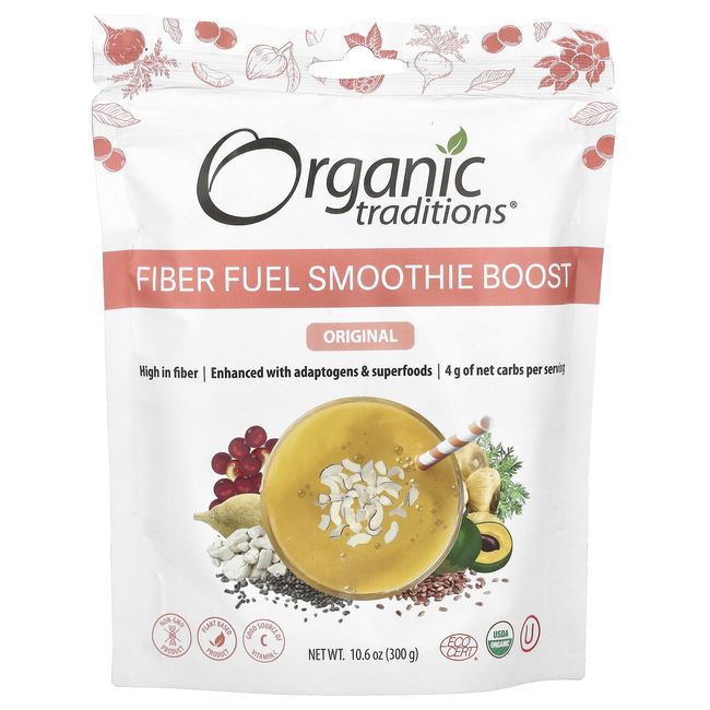 Fiber Fuel Smoothie Boost, Original, 10.6 oz (300 g)