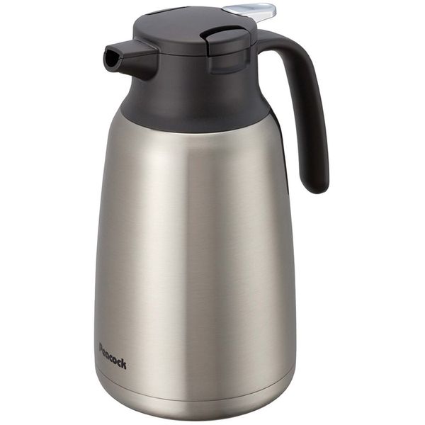 Peacock AHR-150 Stainless Steel Vacuum Flask, Tabletop, 0.4 Gallons (1.5 L)