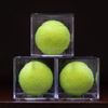 ChalkTalkSPORTS Square Acrylic Display Case | Tennis Ball Holder | Single