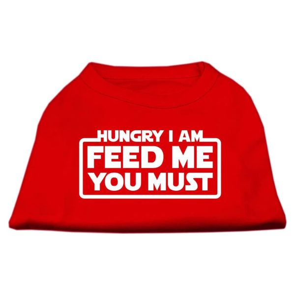 Mirage Pet Products Hungry I am Screen Print Shirt Red XXXL (20)