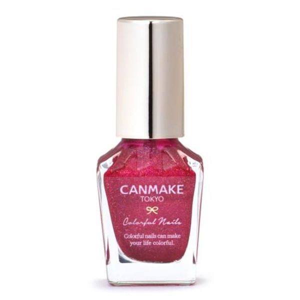 Canmake Colorful Nails N101 Chunky Mule 8ml Nail Highly pigmented Quick drying Fuchsia pink