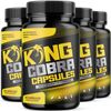 King Cobra Capsules Extra Strength Formula Pills for Men (4 Pack 240 Ct)