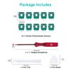 Mcbazel 13 in 1 Replacement for PS5 DualSense Controller, 2.3K Ohm Replacement Trimmer Potentiometer Sensor for PS5 Controller,Replacement Parts Sensor for ALPS